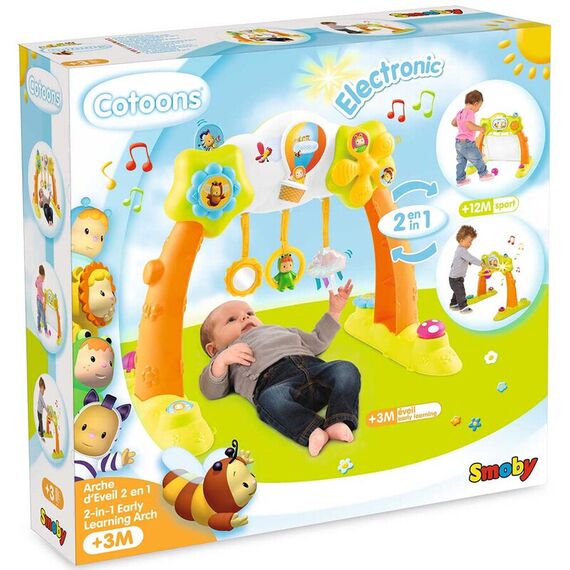 Centru de activitati Smoby Cotoons 2 in 1 - poza 6 - ExclusivMAG.ro