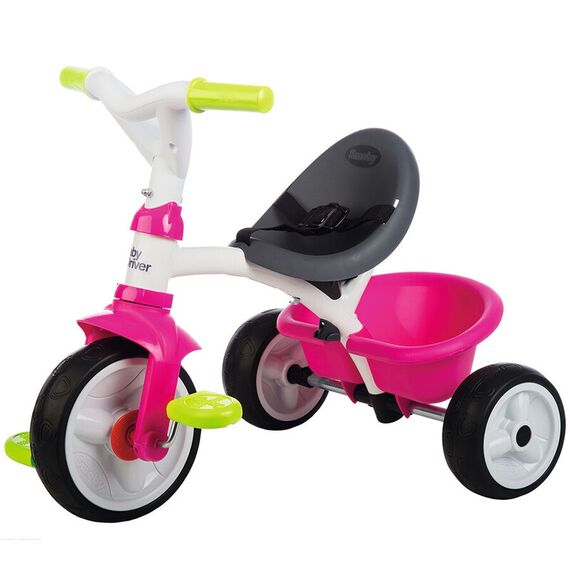 Tricicleta Smoby Baby Driver Comfort pink - poza 4 - ExclusivMAG.ro