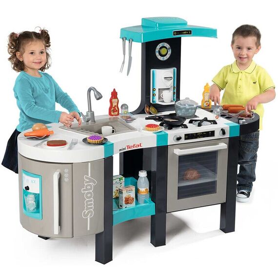 Bucatarie electronica Smoby Tefal French Touch Bubble cu oala magica si accesorii - poza 8 - ExclusivMAG.ro