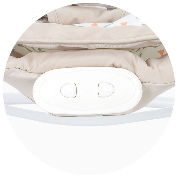 Leagan electric si balansoar Chipolino Paradise beige ribbon, Culoare: Crem - poza 6 - ExclusivMAG.ro