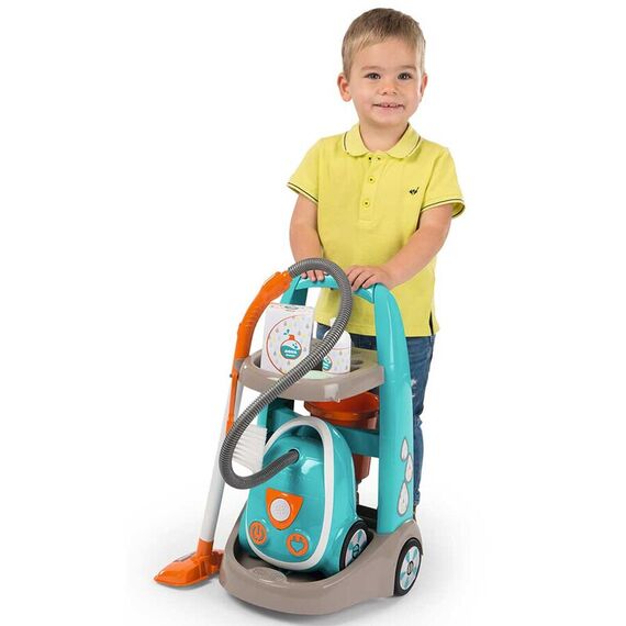 Jucarie Smoby Set curatenie cu troller si aspirator electronic - poza 3 - ExclusivMAG.ro
