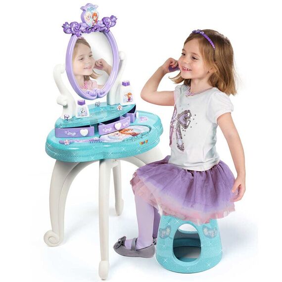 Jucarie Smoby Masuta de machiaj Frozen 2 in 1 cu accesorii - poza 6 - ExclusivMAG.ro
