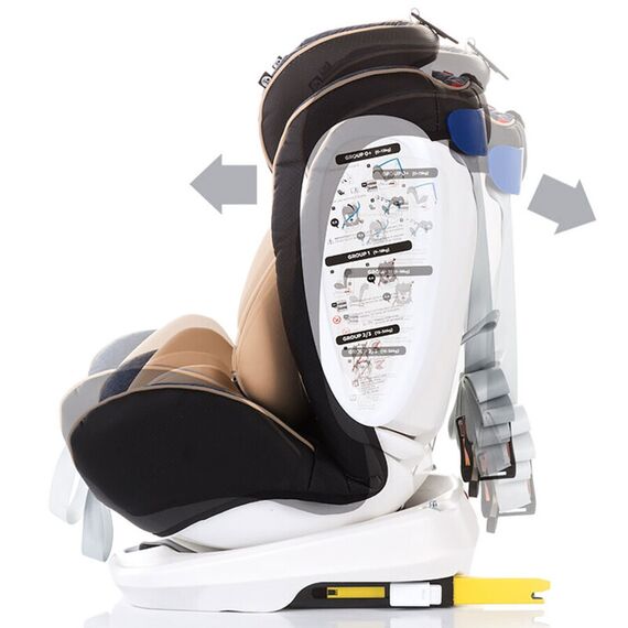 Scaun auto Isofix Chipolino Tourneo 0-36 kg sky blue, Culoare: Blue, Grupa: 0-36kg (0 luni - 12 ani) - poza 4 - ExclusivMAG.ro