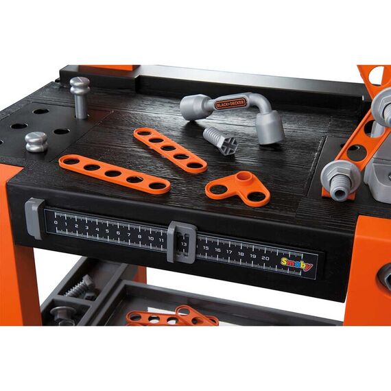 Atelier Smoby Black & Decker Bricolo One cu accesorii - poza 4 - ExclusivMAG.ro