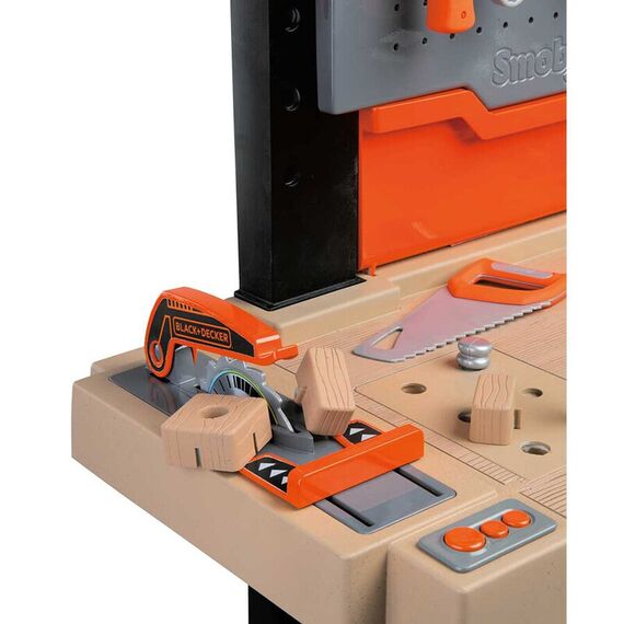 Atelier Smoby Black & Decker Bricolo Ultimate cu accesorii - poza 4 - ExclusivMAG.ro