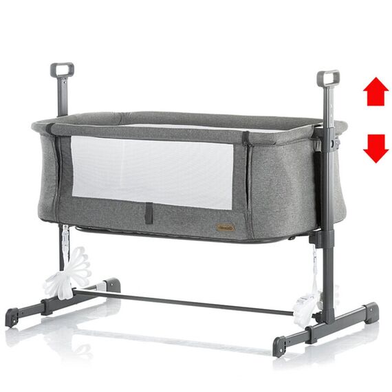 Patut Co-Sleeper Chipolino Close To Me Blue, Culoare: Albastru - poza 3 - ExclusivMAG.ro