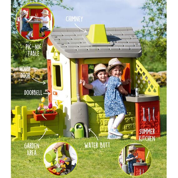 Casuta pentru copii Smoby Jura Logde - poza 3 - ExclusivMAG.ro