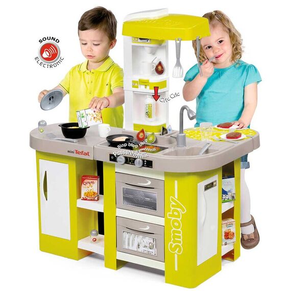 Bucatarie Smoby Tefal Studio XL cu sunete si accesorii - poza 8 - ExclusivMAG.ro