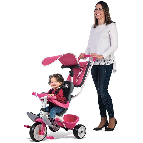 Tricicleta Smoby Baby Balade pink - poza 6 - ExclusivMAG.ro
