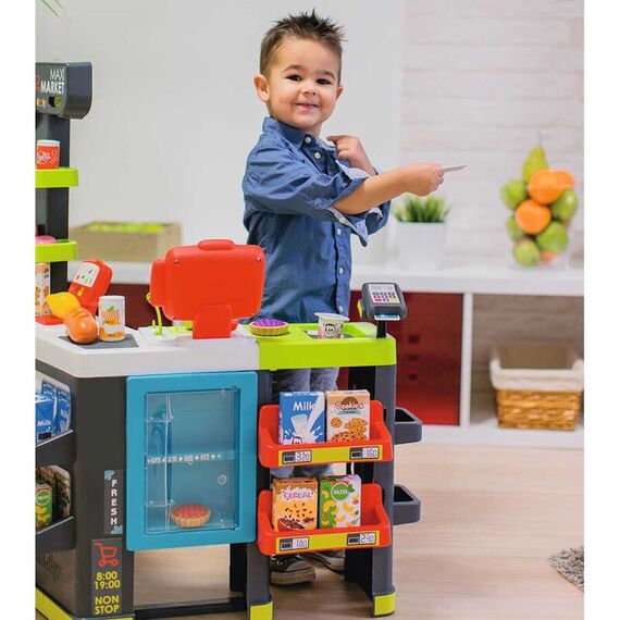 Magazin pentru copii Smoby Maxi Market cu accesorii - poza 9 - ExclusivMAG.ro
