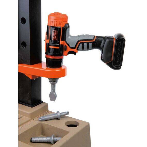 Atelier Smoby Black & Decker Bricolo Ultimate cu accesorii - poza 5 - ExclusivMAG.ro
