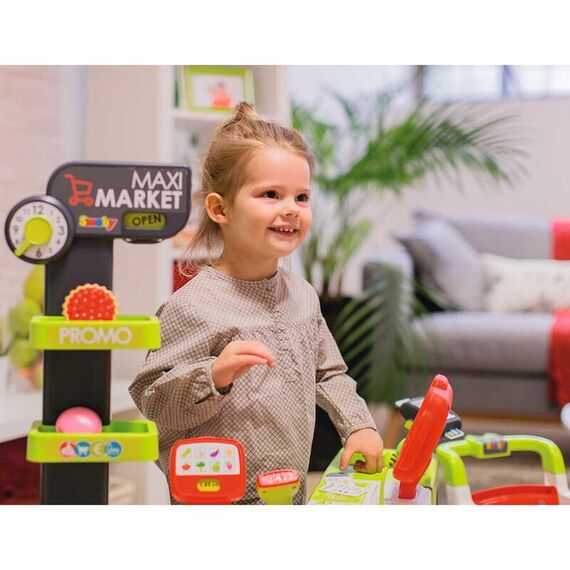 Magazin pentru copii Smoby Maxi Market cu accesorii - poza 11 - ExclusivMAG.ro