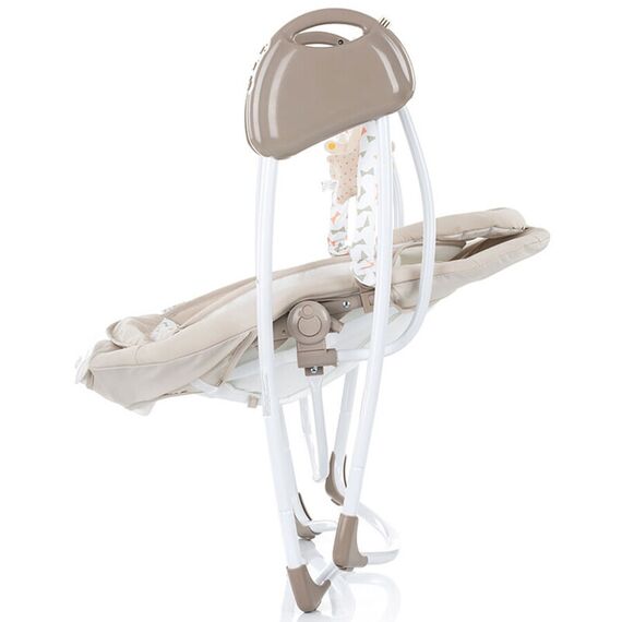 Leagan electric si balansoar Chipolino Paradise beige ribbon, Culoare: Crem - poza 4 - ExclusivMAG.ro