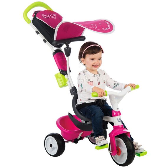 Tricicleta Smoby Baby Driver Comfort pink - poza 12 - ExclusivMAG.ro