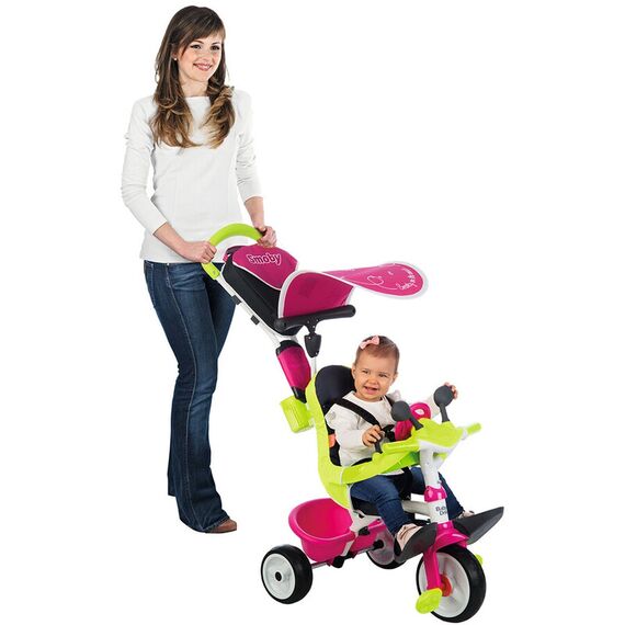Tricicleta Smoby Baby Driver Comfort pink - poza 10 - ExclusivMAG.ro
