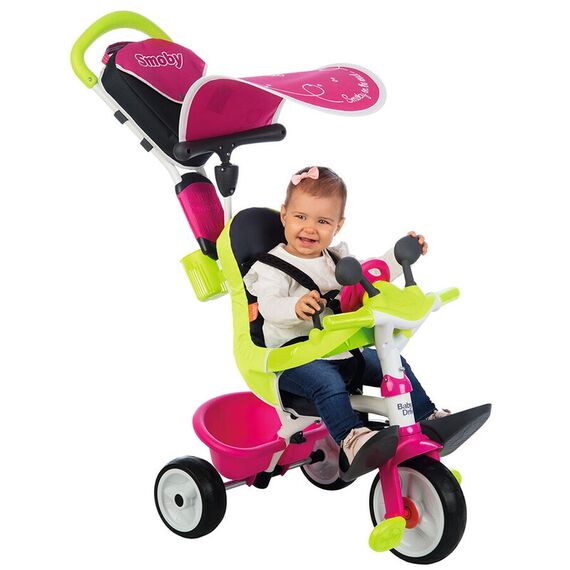 Tricicleta Smoby Baby Driver Comfort pink - poza 11 - ExclusivMAG.ro