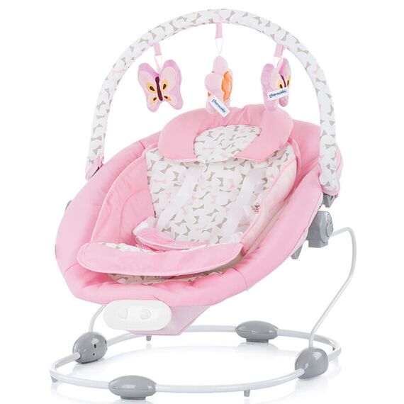 Leagan electric si balansoar Chipolino Paradise pink ribbon, Culoare: Roz - poza 2 - ExclusivMAG.ro