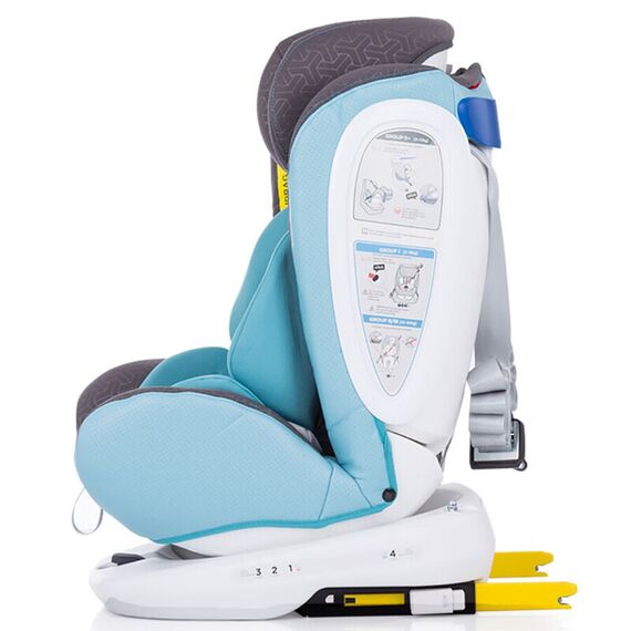 Scaun auto Isofix Chipolino Tourneo 0-36 kg baby blue, Culoare: Albastru, Grupa: 0-36kg (0 luni - 12 ani) - poza 7 - ExclusivMAG.ro