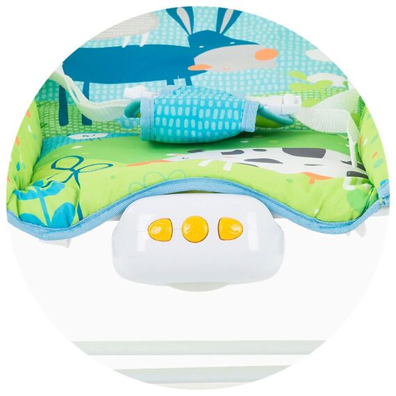Scaunel balansoar Chipolino Fiesta beige farm, Culoare: Crem - poza 5 - ExclusivMAG.ro