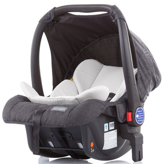 Carucior 3 in 1 Chipolino Malta silver, Culoare: Gri - poza 16 - ExclusivMAG.ro