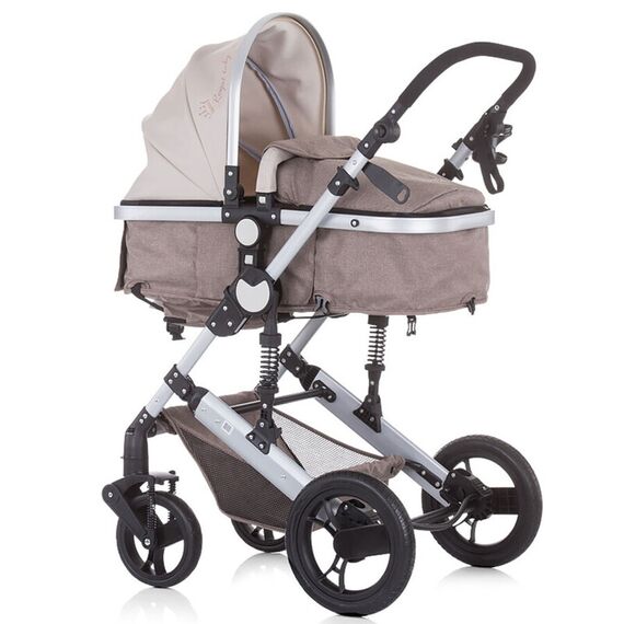 Carucior 2 in 1 Chipolino Terra mocca linen - poza 11 - ExclusivMAG.ro