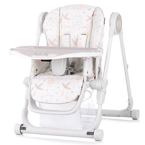 Scaun de masa Chipolino Master Chef mocca, Culoare: Crem - poza 2 - ExclusivMAG.ro