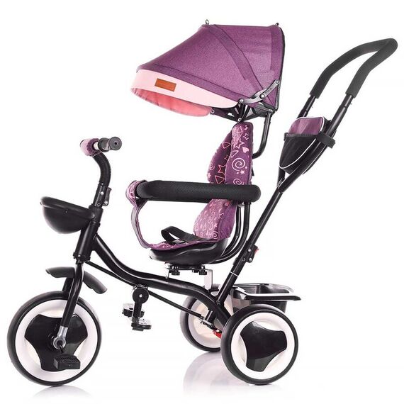 Tricicleta Chipolino Jazz Orchid, Culoare: Visiniu - poza 3 - ExclusivMAG.ro