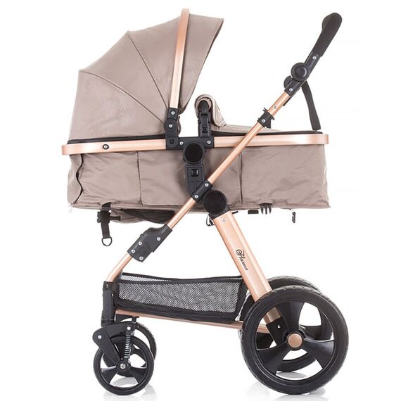 Carucior 3 in 1 Chipolino Havana mocca, Culoare: Crem - poza 4 - ExclusivMAG.ro