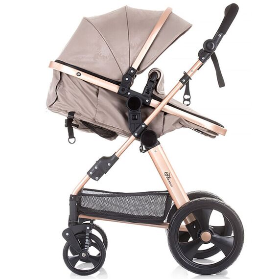 Carucior 3 in 1 Chipolino Havana mocca, Culoare: Crem - poza 3 - ExclusivMAG.ro