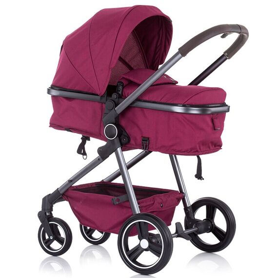 Carucior 2 in 1 Chipolino Noah orchid linen, Culoare: Violet - poza 2 - ExclusivMAG.ro