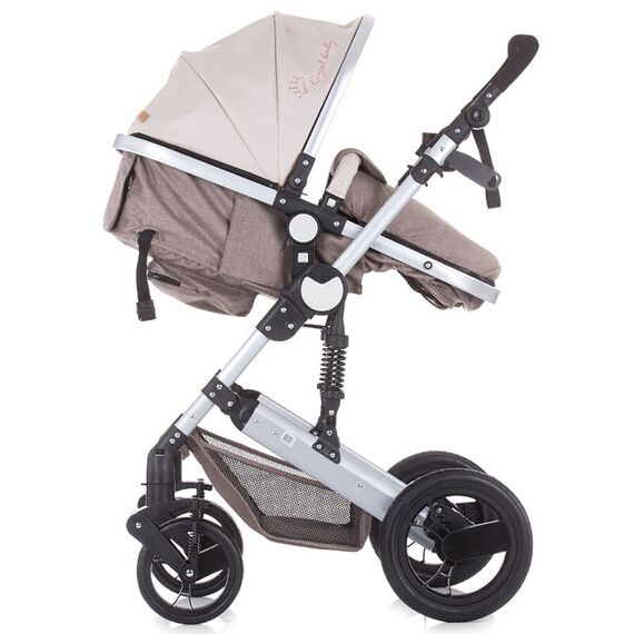 Carucior 2 in 1 Chipolino Terra mocca linen - poza 3 - ExclusivMAG.ro