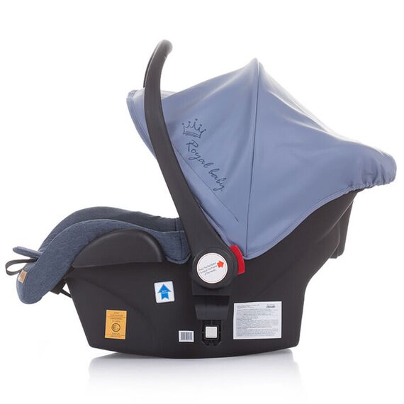 Carucior 3 in 1 Chipolino Terra blue linen - poza 16 - ExclusivMAG.ro