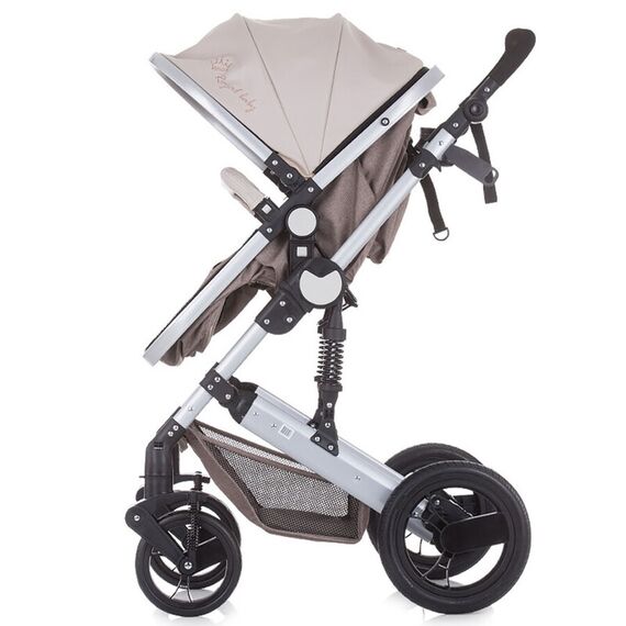 Carucior 2 in 1 Chipolino Terra mocca linen - poza 7 - ExclusivMAG.ro