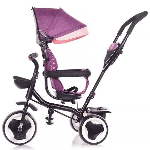 Tricicleta Chipolino Jazz Orchid, Culoare: Visiniu - poza 2 - ExclusivMAG.ro