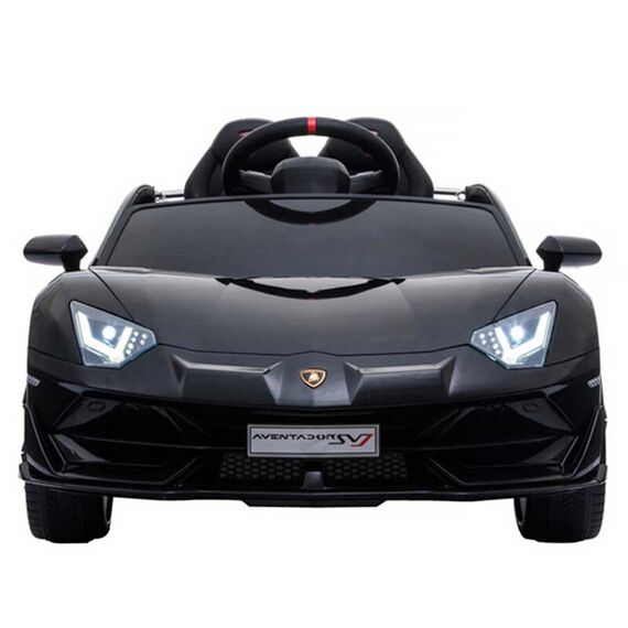 Masinuta electrica Chipolino Lamborghini Aventador SVJ black cu roti EVA, Culoare: Negru - poza 10 - ExclusivMAG.ro