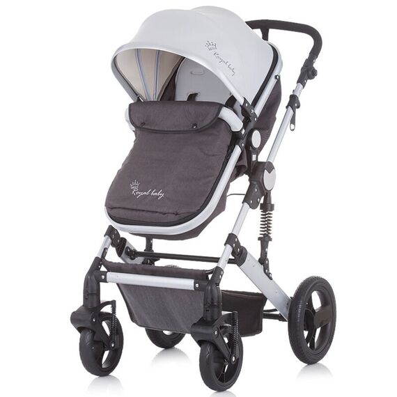 Carucior 2 in 1 Chipolino Terra graphite linen - poza 7 - ExclusivMAG.ro