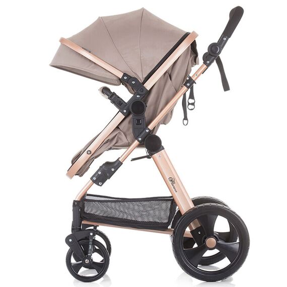 Carucior 3 in 1 Chipolino Havana mocca, Culoare: Crem - poza 9 - ExclusivMAG.ro