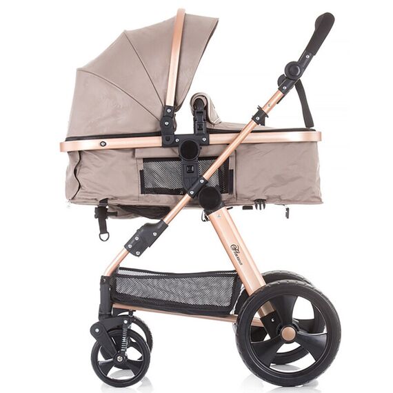 Carucior 3 in 1 Chipolino Havana mocca, Culoare: Crem - poza 10 - ExclusivMAG.ro