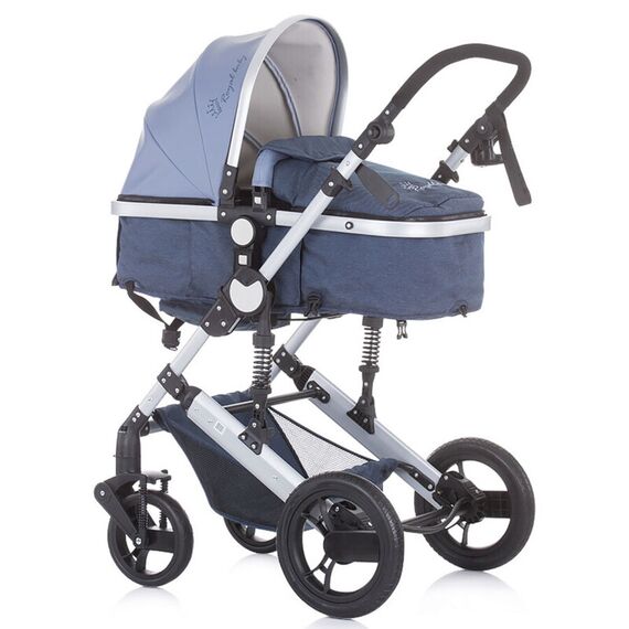 Carucior 3 in 1 Chipolino Terra blue linen - poza 12 - ExclusivMAG.ro
