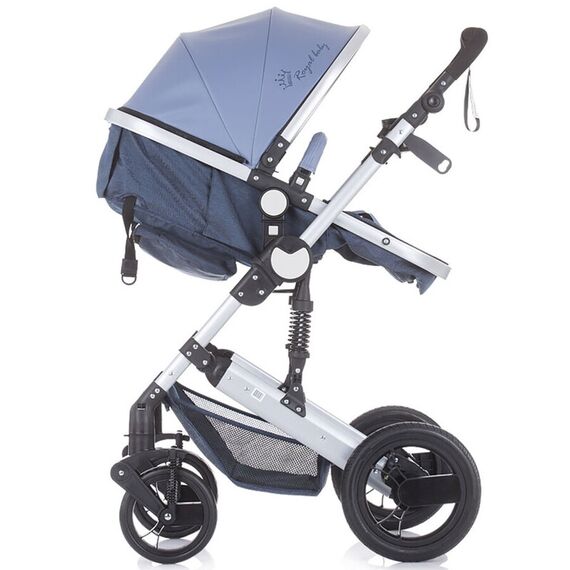 Carucior 2 in 1 Chipolino Terra blue linen - poza 3 - ExclusivMAG.ro