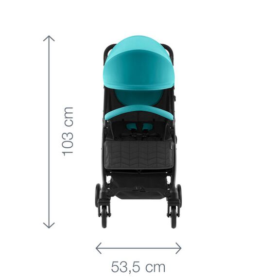 Carucior B-Lite Steel Grey Britax, Culoare: Gri - poza 5 - ExclusivMAG.ro