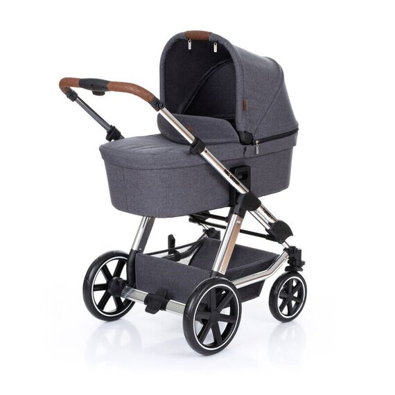 Carucior Turbo 4 T Asphalt Diamond Abc Design, Culoare: Gri - poza 3 - ExclusivMAG.ro