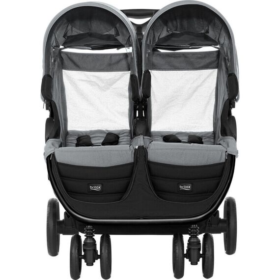 Carucior B-agile Dublu Steel grey Britax - poza 2 - ExclusivMAG.ro