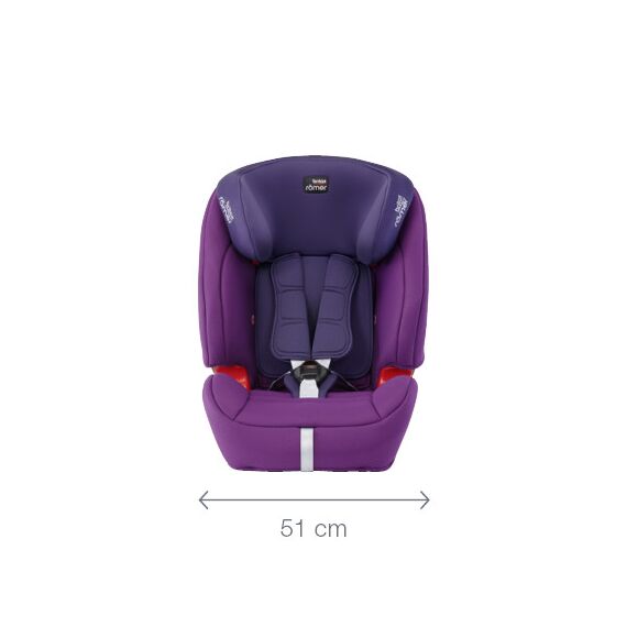 Scaun auto Evolva 123 SL SICT Black Marble Britax-Romer, Culoare: Negru, Grupa: 9-36kg (9 luni - 12 ani) - poza 2 - ExclusivMAG.ro