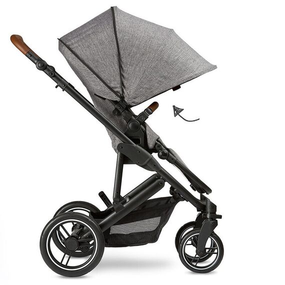 Carucior Catania 4 Set woven graphite Circle by ABC Design, Culoare: Gri - poza 8 - ExclusivMAG.ro