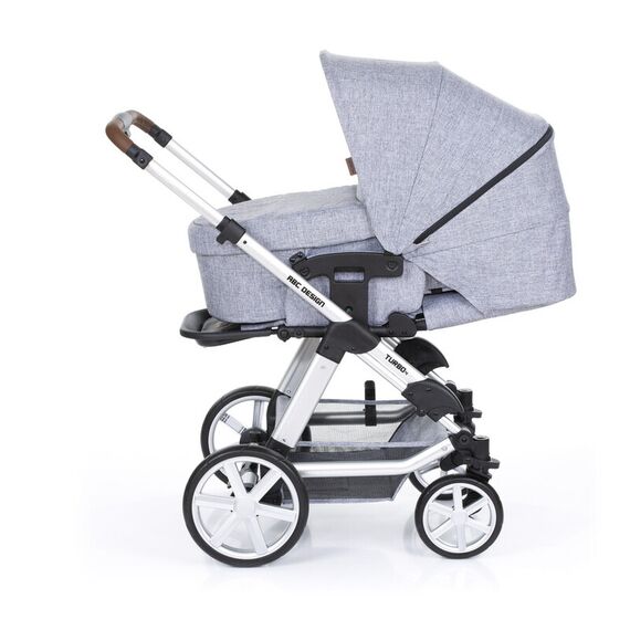 Carucior Turbo 4 Graphite Grey ABC Design 2019, Culoare: Gri deschis - poza 3 - ExclusivMAG.ro