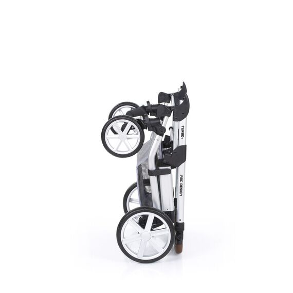 Carucior Turbo 4 Graphite Grey ABC Design 2019, Culoare: Gri deschis - poza 8 - ExclusivMAG.ro