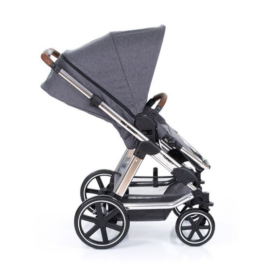 Carucior Turbo 4 T Asphalt Diamond Abc Design, Culoare: Gri - poza 4 - ExclusivMAG.ro
