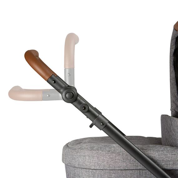 Carucior Catania 4 Set woven graphite Circle by ABC Design, Culoare: Gri - poza 6 - ExclusivMAG.ro