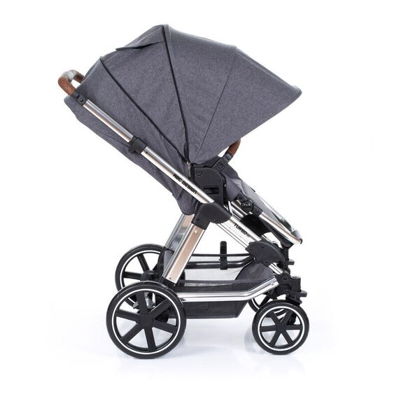 Carucior Turbo 4 T Asphalt Diamond Abc Design, Culoare: Gri - poza 5 - ExclusivMAG.ro